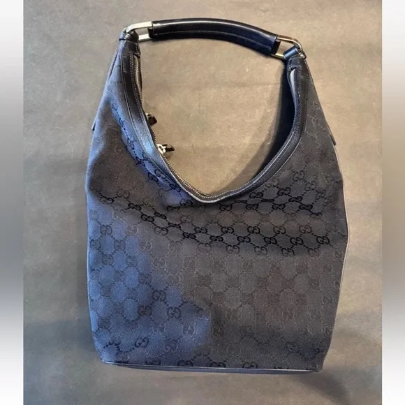 Gucci Black Hobo Bag - Picture 1 of 9